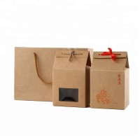 Customized tea packing box kraft paper tea box gift box