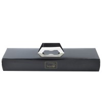 Black food packaging box for gift chocolate macarons cookie&bakery display packaging boxes